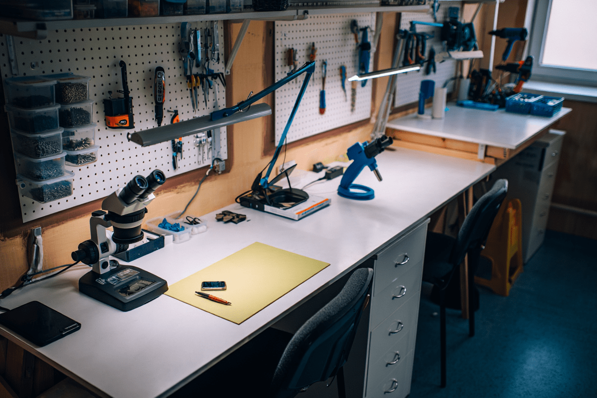 Процесс ремонта техники HP в hp-fixmaster